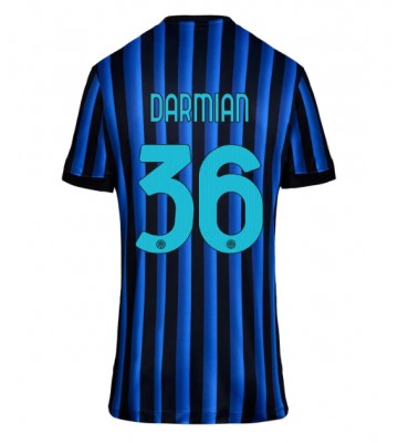 Inter Milan Matteo Darmian #36 Primera Equipación Mujer 2025-26 Manga Corta